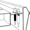 T-H MARINE black auto part