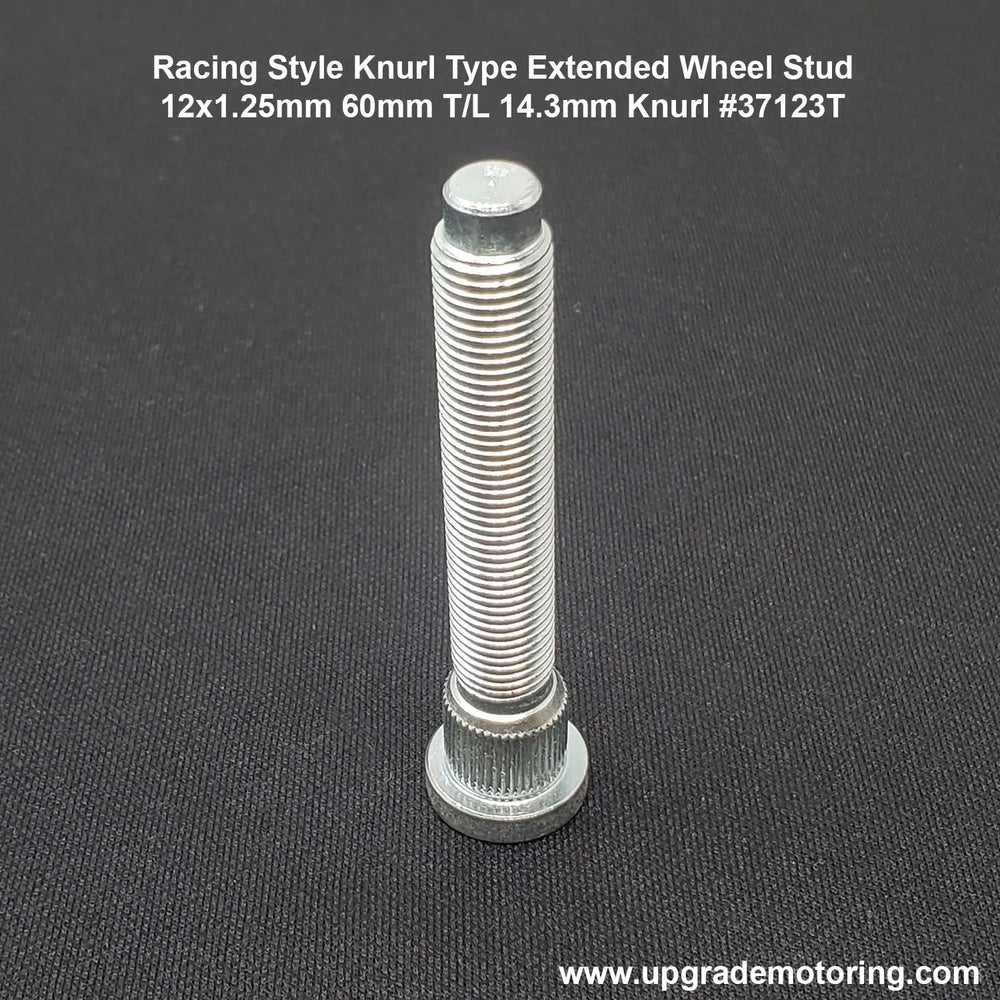 Wheel Mate 90-13 Nissan Knurl Stud 12x1.25mm to 14x.35mm 60mm Length