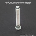 Wheel Mate 90-13 Nissan Knurl Stud 12x1.25mm to 14x.35mm 60mm Length