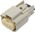 NAMZ 07-23 V-Twin FL Models Molex MX-150 3-Position Female Connector - Gray (72514-07GY)