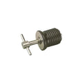 SS TEE HANDLE DRAIN PLUG 1-1/4