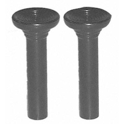 DOOR LOCK KNOBS; PAIR; BLACK; 67 AL