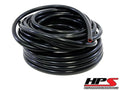 HPS Performance 5/16 ID Black high temp reinforced silicone heater hose Max Working Pressure 85 psi Max Temperature Rating: 350F Bend Radius: 1-1/4