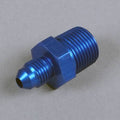 Russell Performance -4 AN to 3/8in NPT Straight Flare to Pipe (Blue)