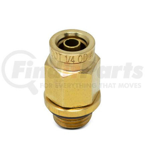 MALE PUSH-LK CONN BRS 1/4T X M10 TH