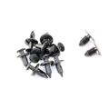 ~(0.1 lbs. 3X2X0)~ Wheel Well Liner Kit 10 Clips and 2 Panel Fasteners  2001-2007 Duramax