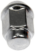 Lug Nut: 5/8-18 x 21/32 Long Right Hand thread; 90 degree shoulder; Open end; Stainless Steel