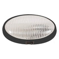 PORCH OVAL W SWITCH; BLACK BASE: CL