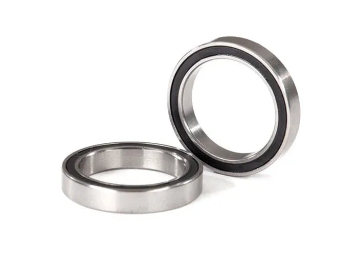BALL BEARINGS BLACK RUBBER SEALED