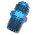 06 STRAIGHT MALE ADAPTER TO 06 (3/8) NPT MALE BLUE
