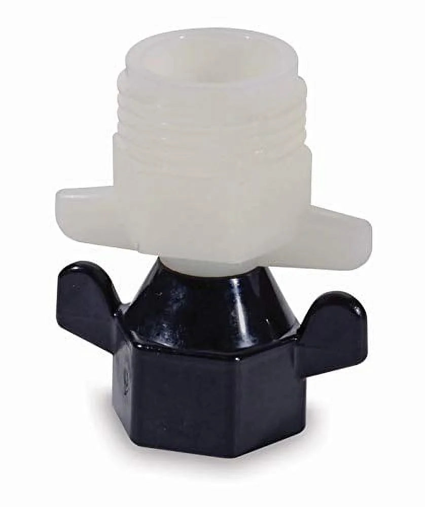 WINGNUT SWIVEL NYLON 3/4IN GHT (M) X 1/2IN (F)