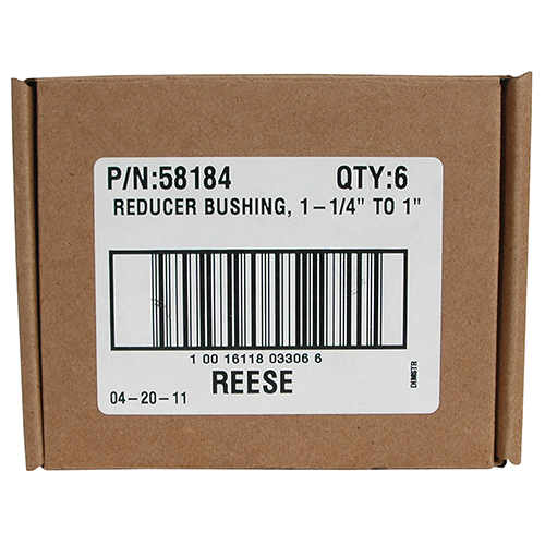1IN BUSHING(REDUCES 1 1/4IN 1IN BALL HOLE)