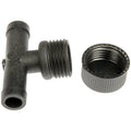 5/8"TEE W/CAP + WASHER B