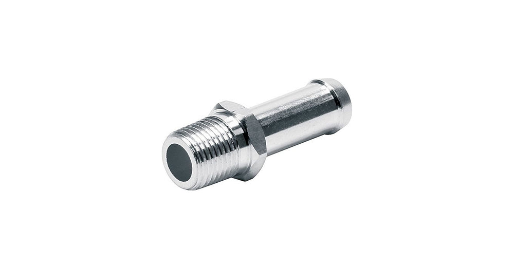 Rad Overflow Fitting 1/8 NPT to 5/16in Hose Alum