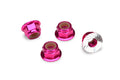 NUTS 4MM FLANGED NYLON LOCKIN