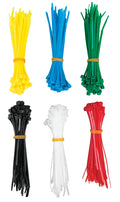 300PC NYLON CABLE TIE ASSORT.