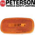 OVAL CLEARANCE LIGHT AMBE