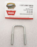 ~(0.1 lbs. 2X1X0)~ U-BOLTSQR1/4-20x1 ODx2 ZINC