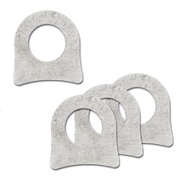 ~(0.5 lbs. 1X1X1)~ Brake Line Tab 14 Gauge Steel Motobilt
