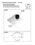 PKGD. 3" CUPHOLDER - 3" DEPTH - BLK