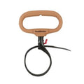 CLAMP TIE 4IN BROWN