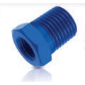 06 (3/8) NPT MALE TO 04 (1/4) NPT FEMALE REDUCER BLUE
