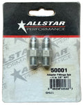 Adapter Fittings -4 to 1/8 NPT 2pk