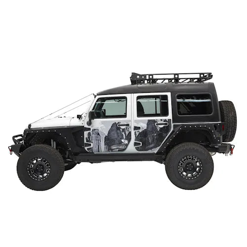 0718 WRANGLER JK 2/4 DOOR ROCKER GUARD PANEL DVR SD 2/4 DR