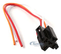 3 WIRE RELAY SOCKET WITH DIODE EACH