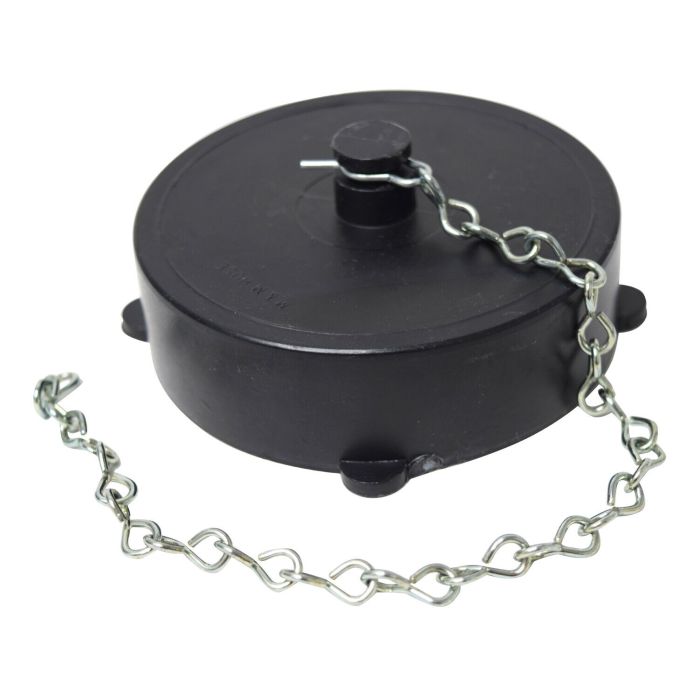 FEMALE THREAD CAP 3IN WITH 10IN CHAIN