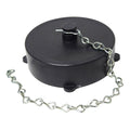 FEMALE THREAD CAP 3IN WITH 10IN CHAIN