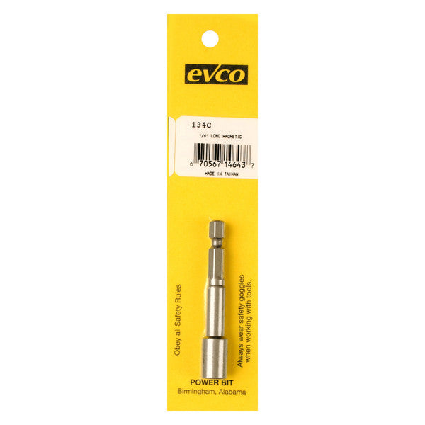MAGNETIC POWER NUTSETTER 1/4 X 29/16 DRIVE BY LENGTH SIZE 1/4 (CARDED)
