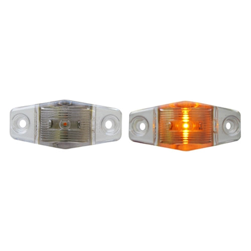 ONE LED MARK;MINI;ONE WIRE;AMBER; C