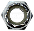 HEX LOCK NUTS WITH NYLON RING - GRA