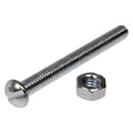 MACHINE SCREW WITH NUTS - 1/4 IN.-2