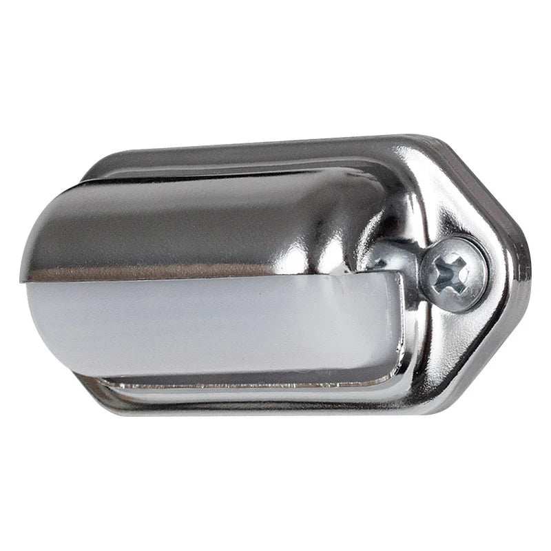 LICENSE LIGHT MINI CHROME POLY