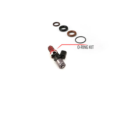 Injector Dynamics O-Ring/Seal Service Kit for Injector with 14mm Top Adapter and 14mm Bottom O Rings
