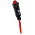 LED RED 11/64IN 12VDC