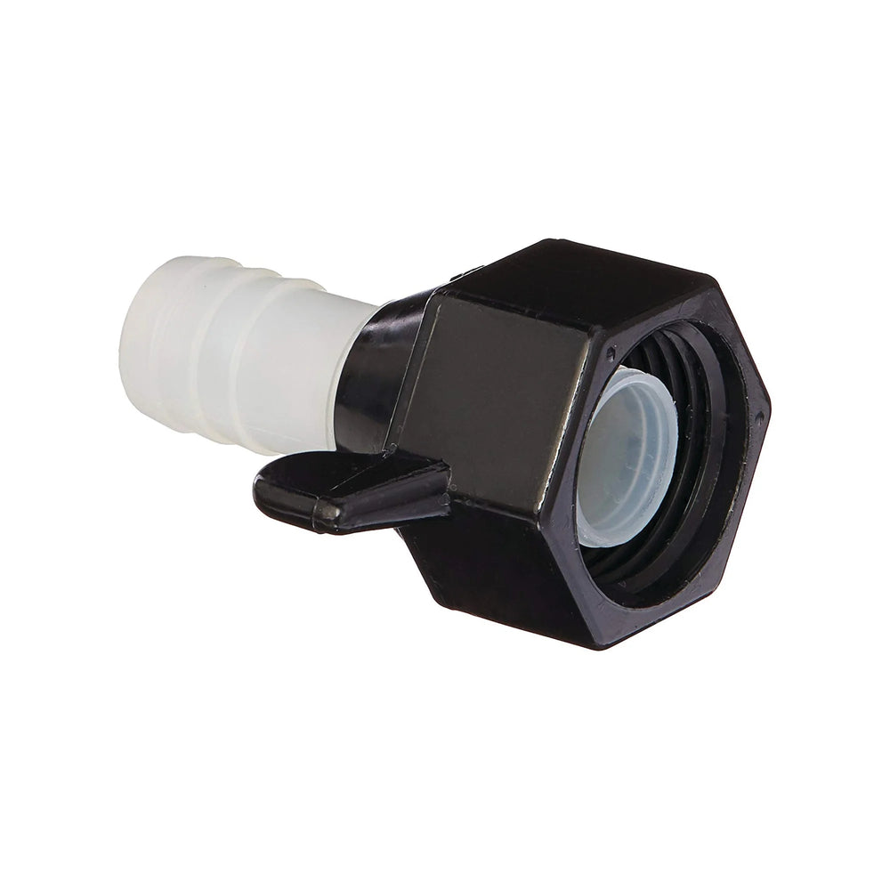 WINGNUT SWIVEL NYLON 1/2IN14 NPT (F) X 1/2IN BARB