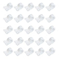 NYLON CUSHION CLAMP, NATURAL, 1/4