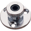 CHROME BRASS CABLE OUTLET 1/4