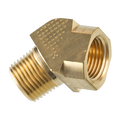 BRASS 45 DEGREE STREET ELBOW MALE