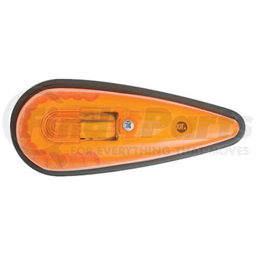 INCAND CAB M/C;AMBER:BLACK BASE