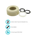 SPOUT NUT AND RINGS REPLACEMENT KIT BISQUE PARCHMENT
