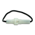 HOLDER - GLASS INLINE BLACK 14AWG 2