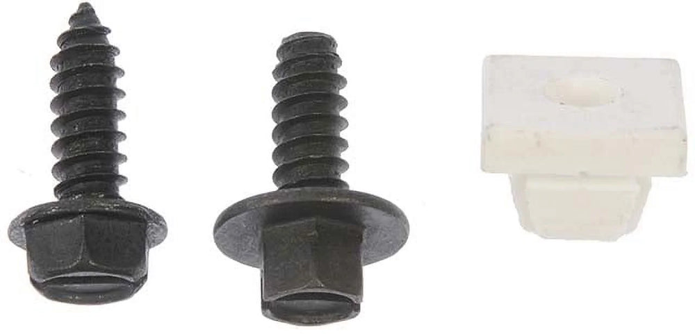 License Plate Bracket: 1/4" X 5/8; License Plate Hardware Kit