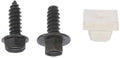 License Plate Bracket: 1/4" X 5/8; License Plate Hardware Kit