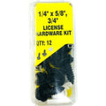 License Plate Bracket: 1/4" X 5/8; License Plate Hardware Kit