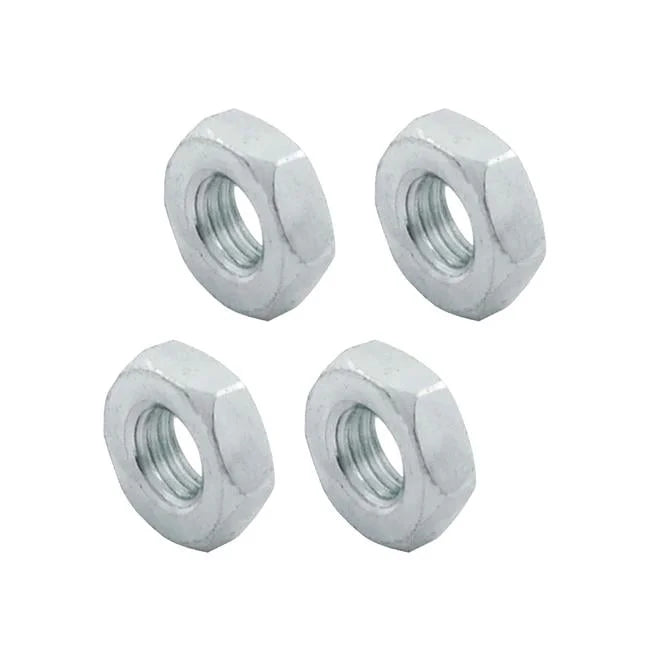 3/8-24 RH Steel Jam Nuts 4pk