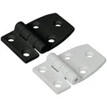 NYLON DOOR HINGE 1-3/8"X2-1/4" WHIT
